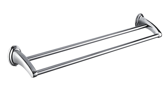Double Towel Rail 600mm - Bay Bathroom Accessory Icon Conventional Range