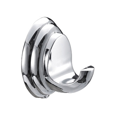 Robe/Towel Hook - Bay Bathroom Accessory Icon Conventional Range, (L) 5cm | (W) 6.8cm | (H) 5.4cm