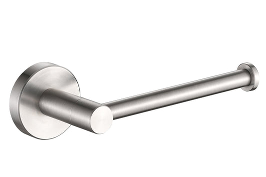 Toilet Paper Holder - Blaze Bathroom Accessory Premium Icon Range in Brushed Stainless Steel, (L) 16.7cm | (W) 6.7cm | (H) 5.1cm