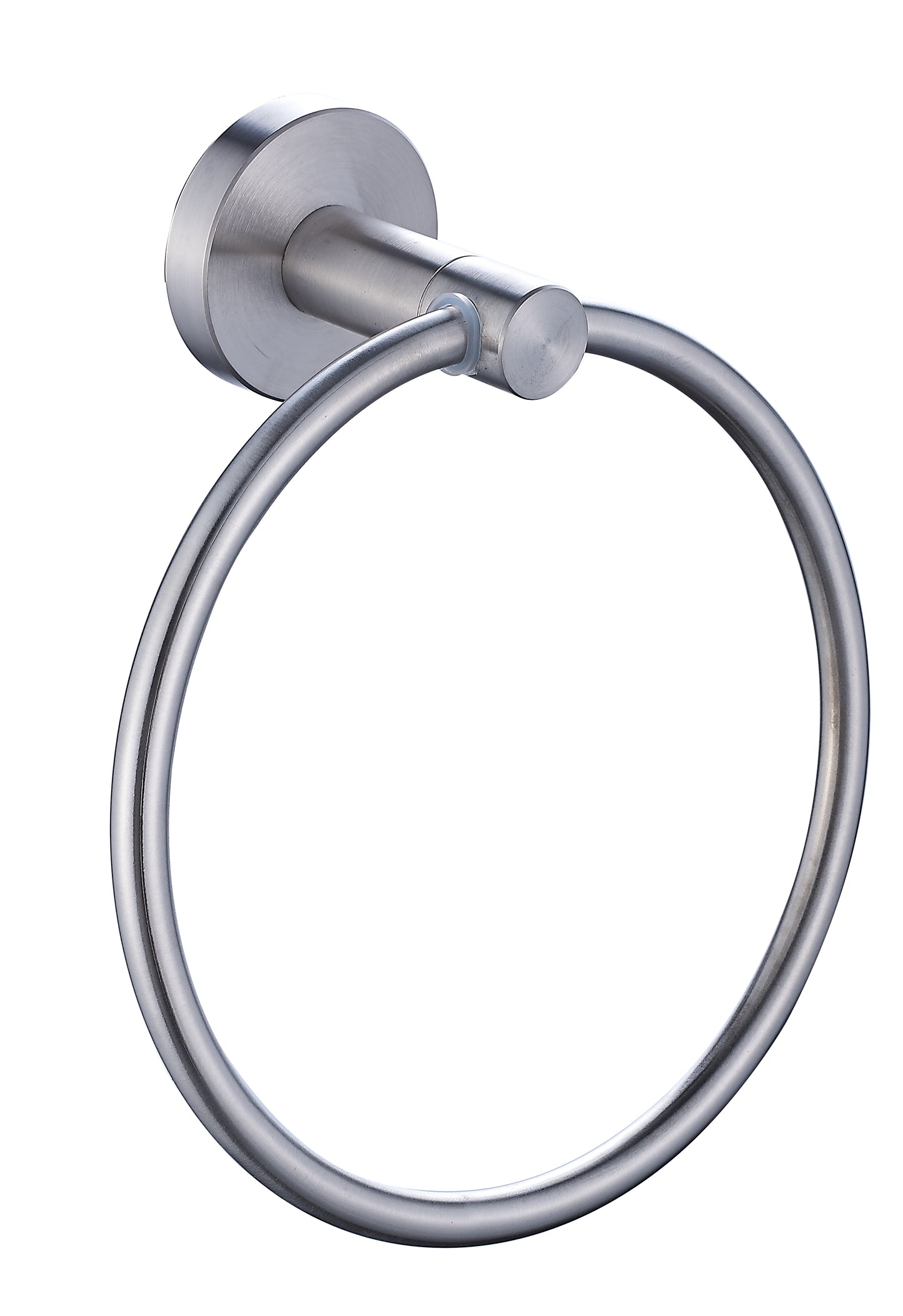 Towel Ring - Blaze Bathroom Accessory Premium Icon Range in Brushed Stainless Steel, (L) 16.0cm | (W) 6.6cm | (H) 21.0cm