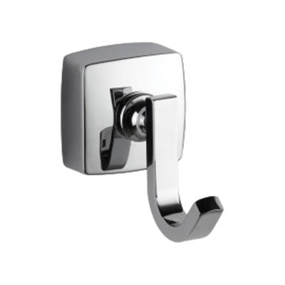 Robe/Towel Hook - Brook Bathroom Accessory Icon Conventional Range, (L) 7cm | (W) 4.3cm | (H) 5.9cm