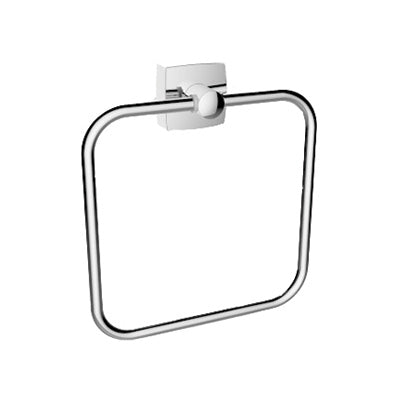 Towel Ring - Brook Bathroom Accessory Icon Conventional Range, (L) 16.5cm | (W) 4.4cm | (H) 18.2cm