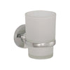 Toothbrush Holder - Misty Bathroom Accessory Icon Premium Range, (L) 6.7cm | (W) 11.2cm | (H) 9.5cm
