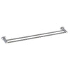 Double Towel Rail 600mm - Raven Bathroom Accessory Icon Conventional Range, (L) 63.2cm | (W) 10.5cm | (H) 4.3cm