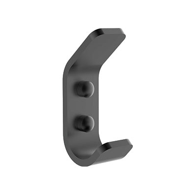 Robe/Towel Hook - Ash Bathroom Accessory Icon Premium Range in Black
