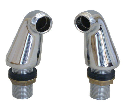 Pillar Legs - For Mixer, Chrome Plated Finish, 3/4", Pair
