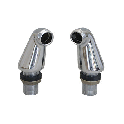 Pillar Legs - For Mixer, Chrome Plated Finish, 3/4", Pair