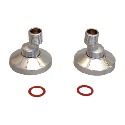 Offset Connector - 3/4"x3/4", Chrome Plated Finish