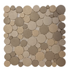 Mosaic Reconstituted Stone - Rounds, Calico, 300x300