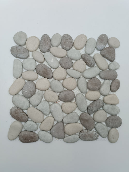 Mosaic Reconstituted Stone - Pebble, Luna, 300x300