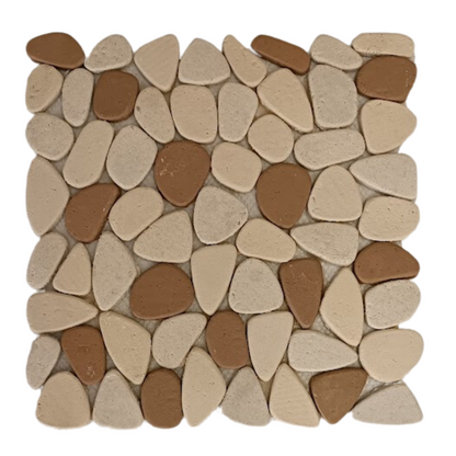 Mosaic Reconstituted Stone - Pebble, Palermo, 300x300