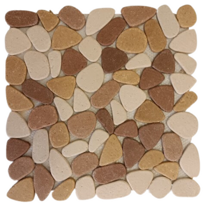 Mosaic Reconstituted Stone - Pebble, Verona, 300x300