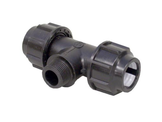 HDPE Tee male 20mmX1/2"