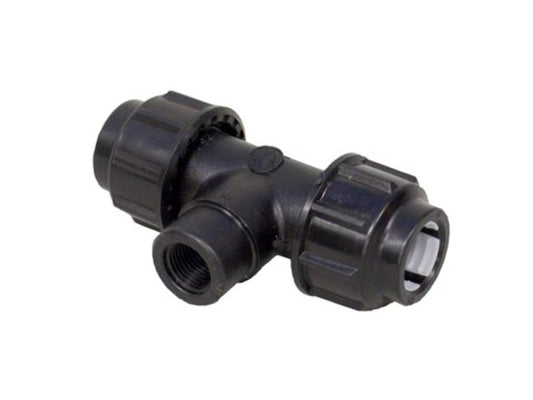 HDPE Tee Female 20mmX1/2"