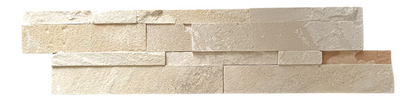 Cladding - Natural Stone Wall Mint Sandstone Slate Cladding, 8 Unique Tiles, 600x150mm (Box of 8, 0.72SQM)