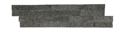 Cladding - Natural Stone Wall Misty Grey Quartzite Slate Cladding, 8 Unique Tiles, 600x150mm (Box of 8, 0.72SQM)