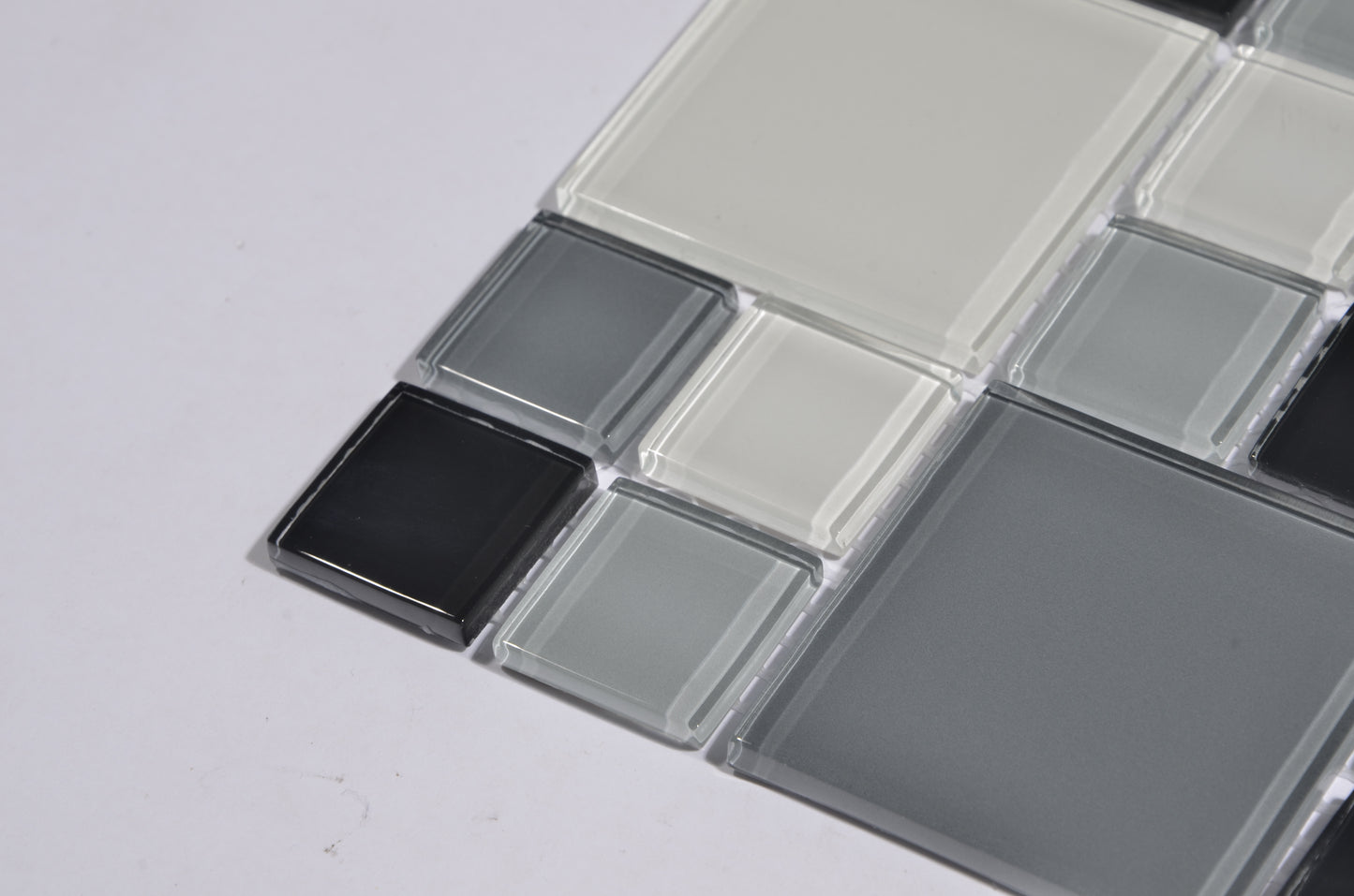 Mosaic Glass - Gloss, Square, Caspian, 300x300 - 48mm