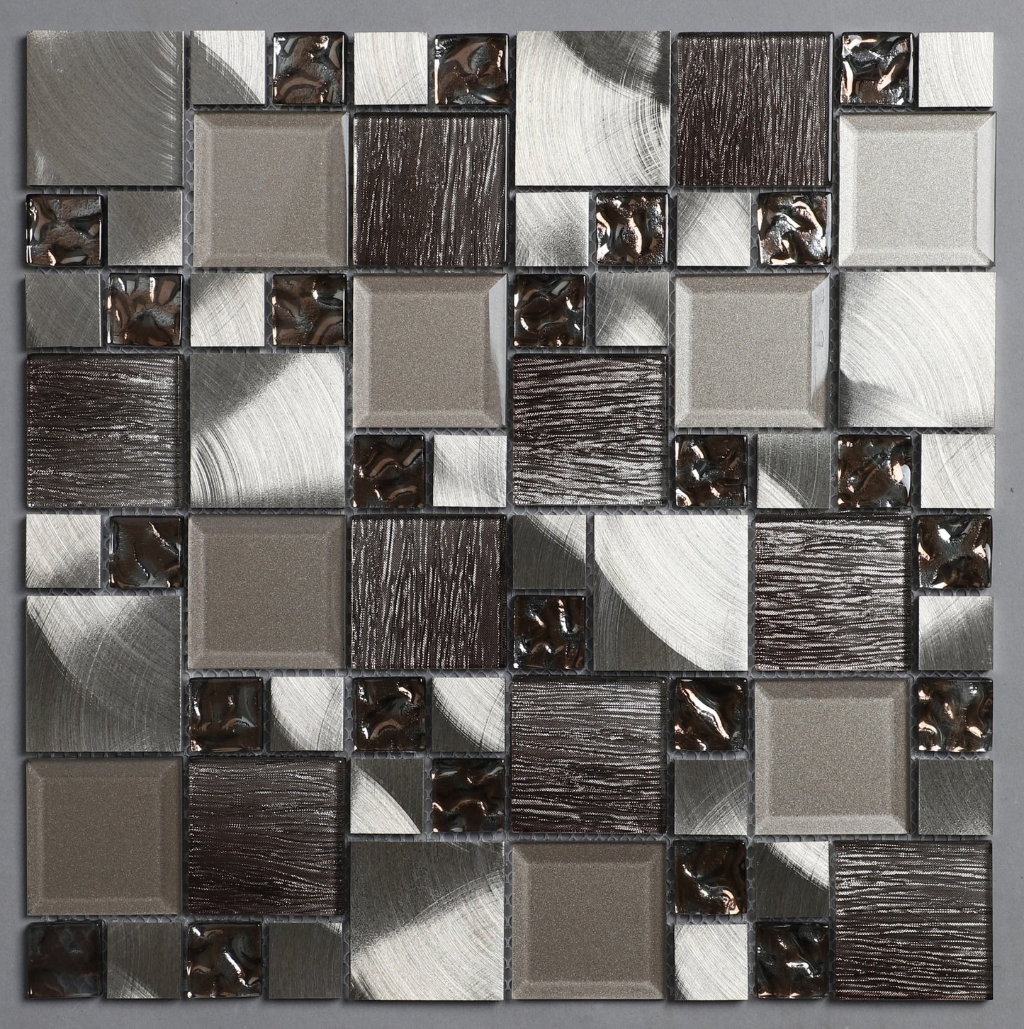 Mosaic Glass - Gloss, Square, Saturn, 300x300