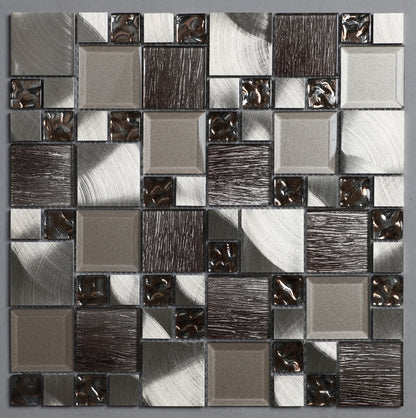 Mosaic Glass - Gloss, Square, Saturn, 300x300