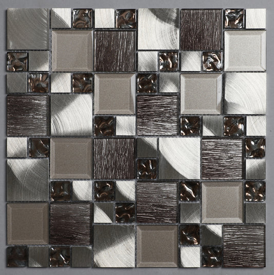 Mosaic Glass - Gloss, Square, Saturn, 300x300