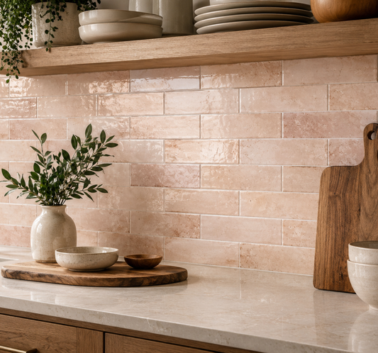 Tile Subway - Gloss, Horizon Desert, 300x75mm (Box of 44, 1.1 SQM)