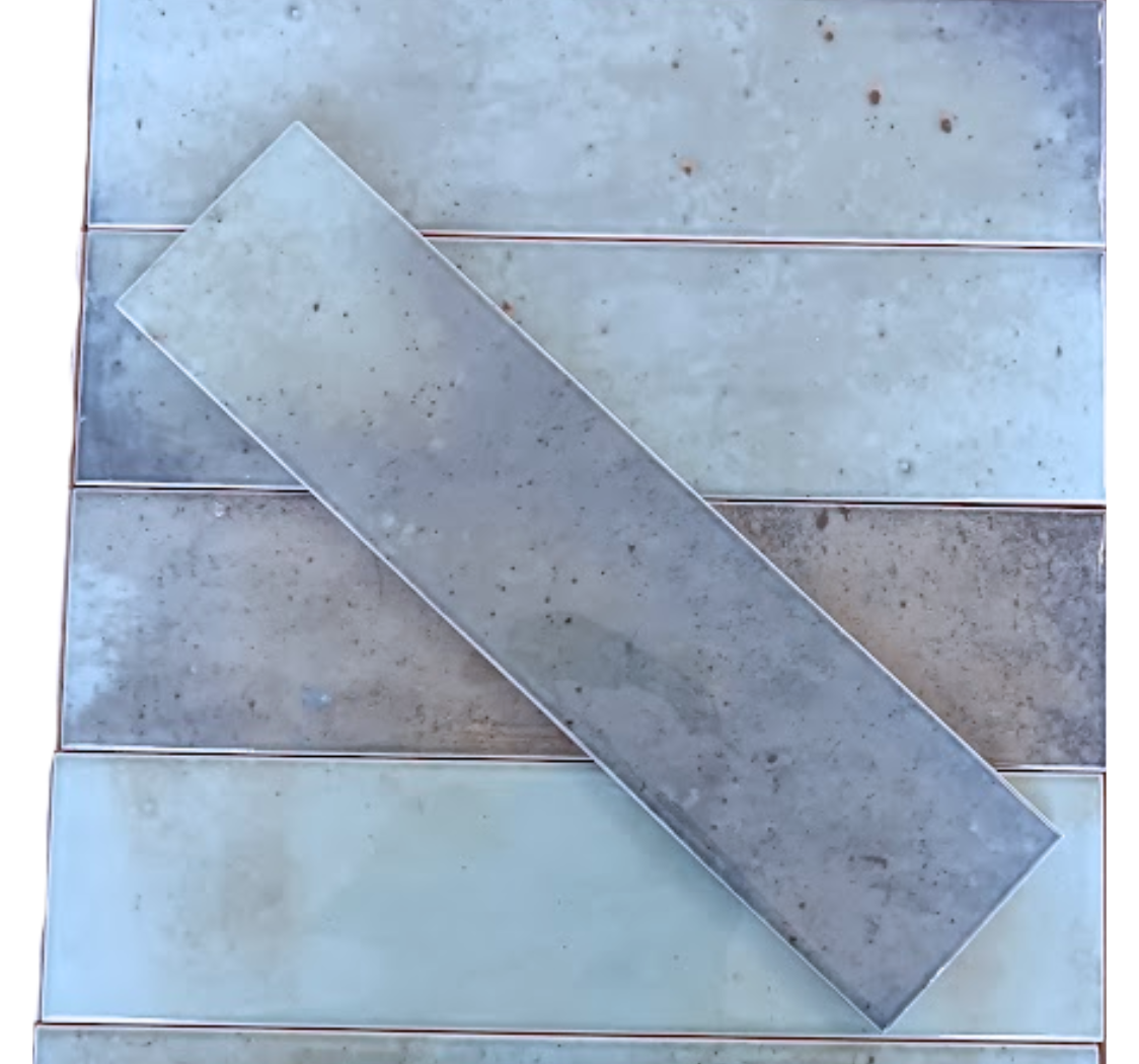 Tile Subway - Gloss, Horizon Lagoon, 300x75mm (Box of 44, 1.1 SQM)
