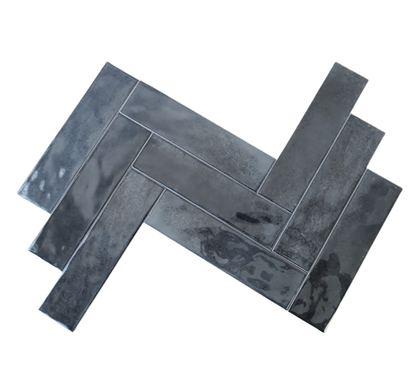Tile Subway - Gloss, Horizon Night, 300x75mm (Box of 44, 1.1 SQM)