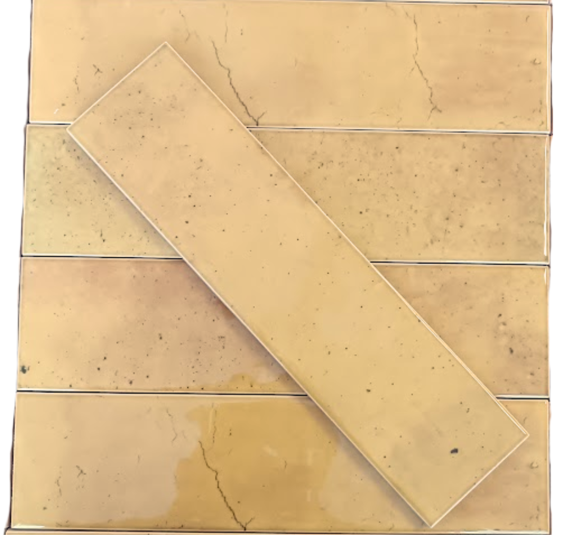 Tile Subway - Gloss, Horizon Rust, 300x75mm (Box of 44, 1.1 SQM)