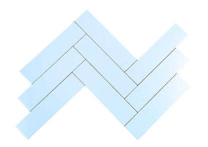 Tile Subway - Matt, White Pastel, 300x75mm (Box of 44, 1 SQM)