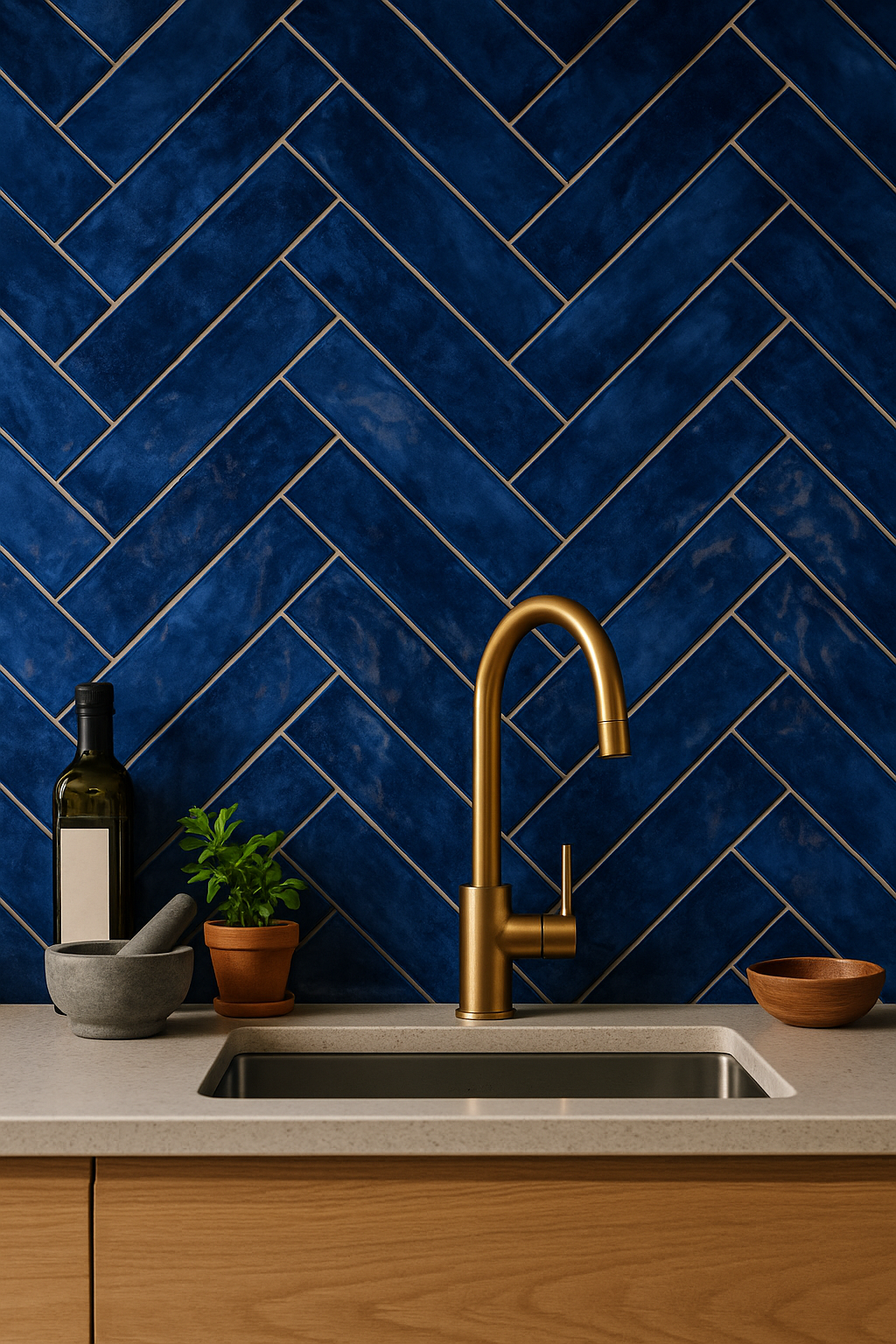 Tile Subway - Gloss, Egyptian Blue, 300x75mm (Box of 44, 1 SQM)