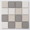 Mosaic Porcelain - Glazed, Full Bodied Porcelain, Square, Bianco, Matt, Medium, 300x300 - 73mm