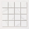 Mosaic Porcelain - Glazed, Square, Carerra, Matt, Large, 300x300 - 73mm