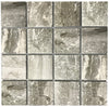 Mosaic Porcelain - Glazed, Square,  Grey Inkjet, Large, 300x300 - 73mm