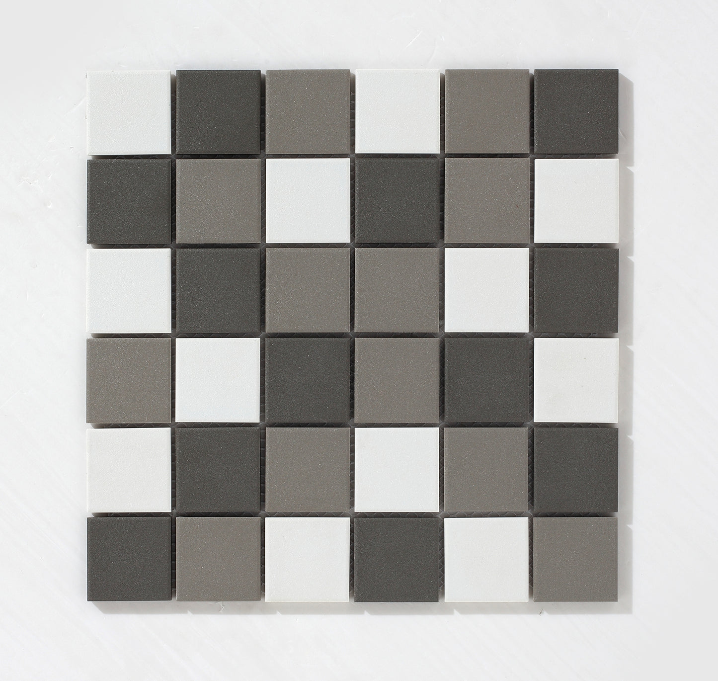 Mosaic Porcelain - Un-Glazed, Full Bodied Porcelain, Square, Ashton-Anti-Slip, 48mm
