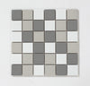 Mosaic Porcelain - Glazed, Square, Greyton, Gloss, 300x300 - 48mm