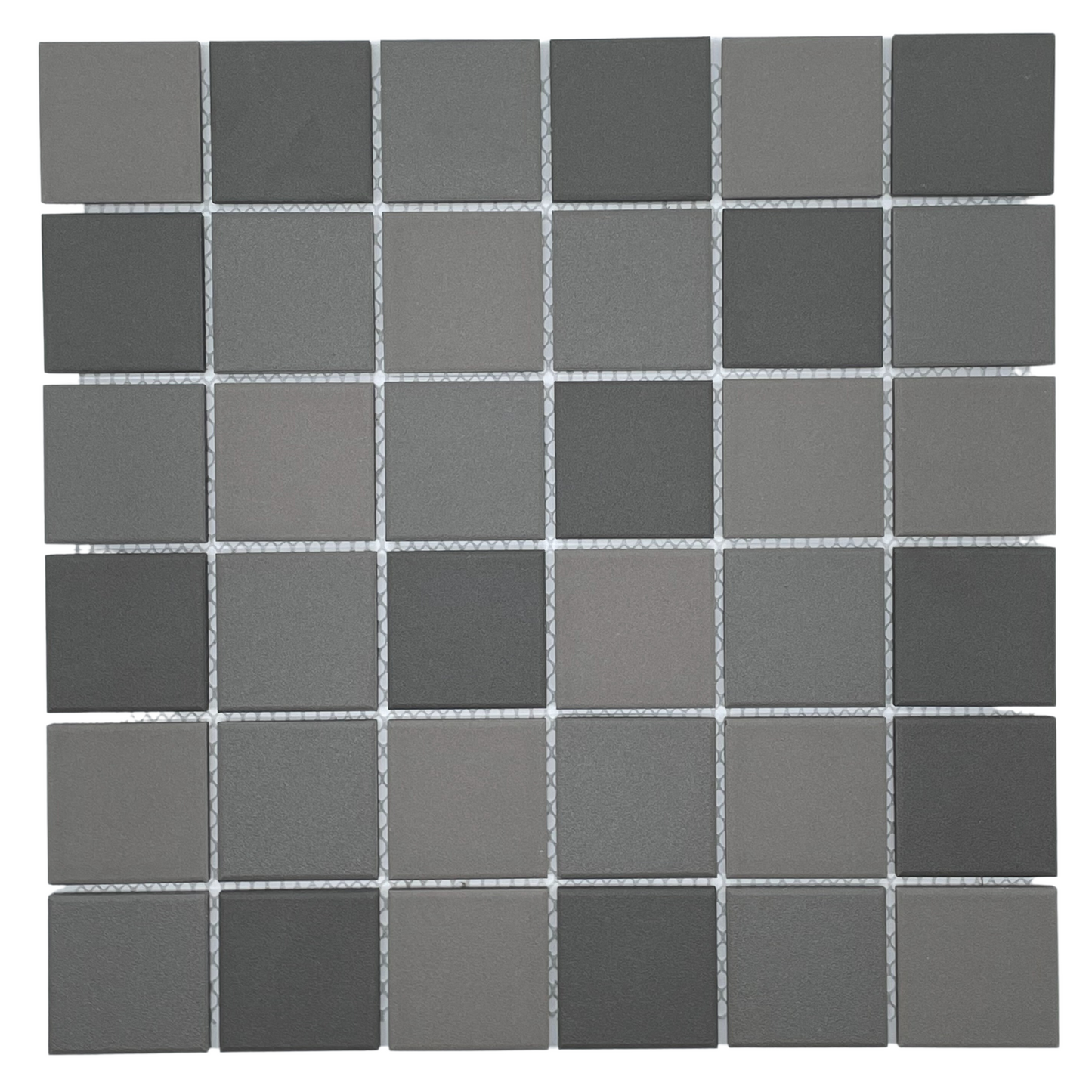 Mosaic Porcelain - Un-Glazed, Full Bodied Porcelain, Square, Inyati-Anti-Slip, 48mm