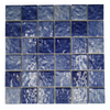 Mosaic Pool - Glazed Porcelain, Lapis Blue, Gloss, 300x300 - 48mm