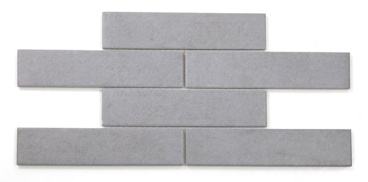 Mosaic Porcelain - Glazed, Metro Dark Cement, Matt, 300x300 - 195mm