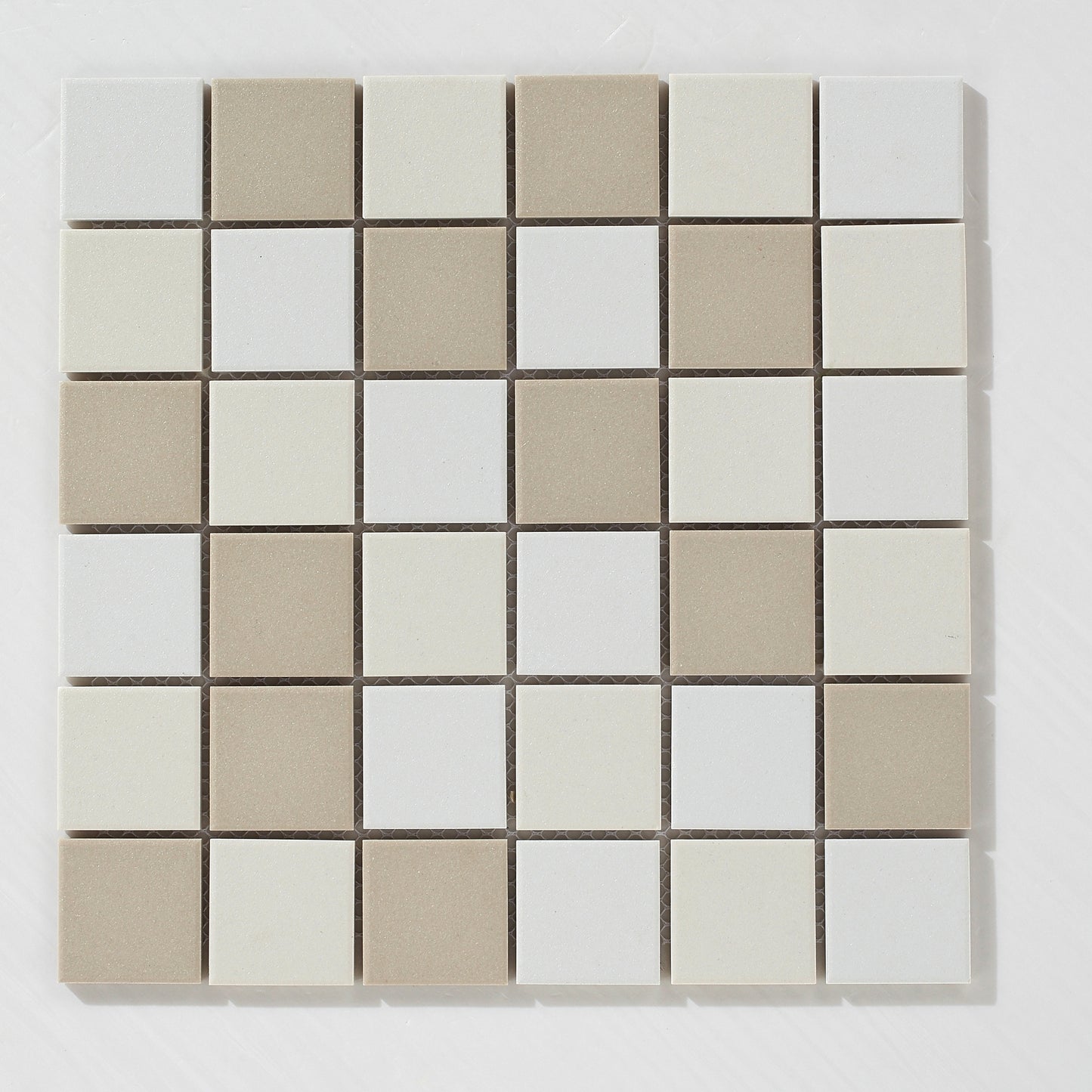 Mosaic Porcelain - Glazed, Full Bodied Porcelain, Square, Montagu, Matt, 300x300 - 48mm