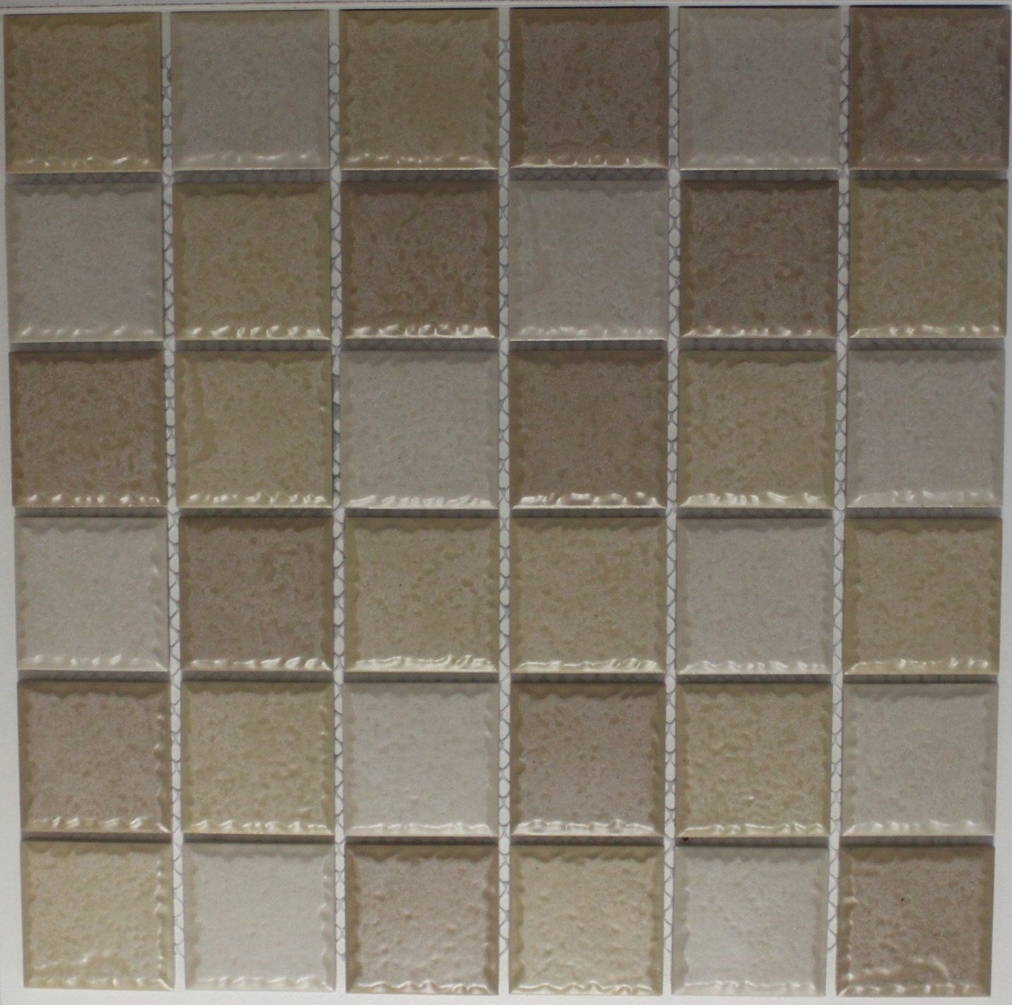Mosaic Porcelain - Glazed, Square, Natural 1, Matt, 300x300 - 48mm