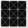Mosaic Porcelain - Glazed, Black Triangles, Gloss, 273.75x273.75 - 42mm