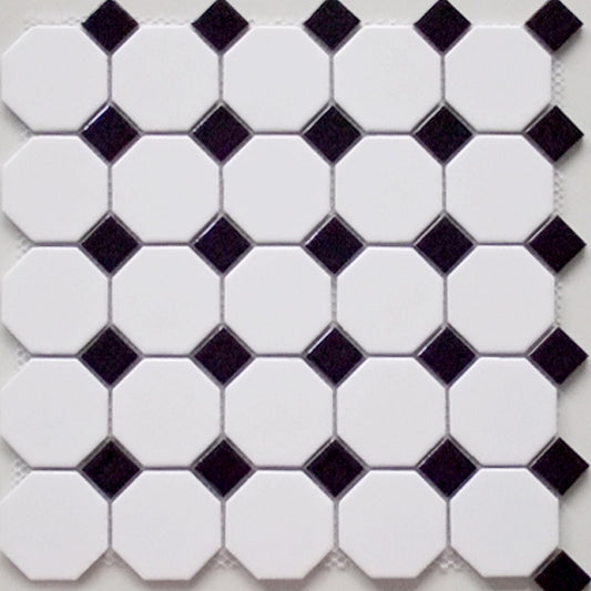 Mosaic Porcelain - Glazed, Victorian, Gloss, 300x300 - 56mm