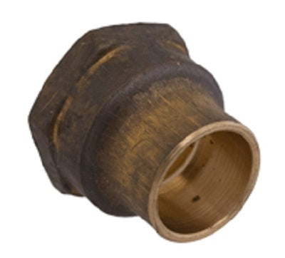 Copper Coupler FIxC 15mmx1/2"