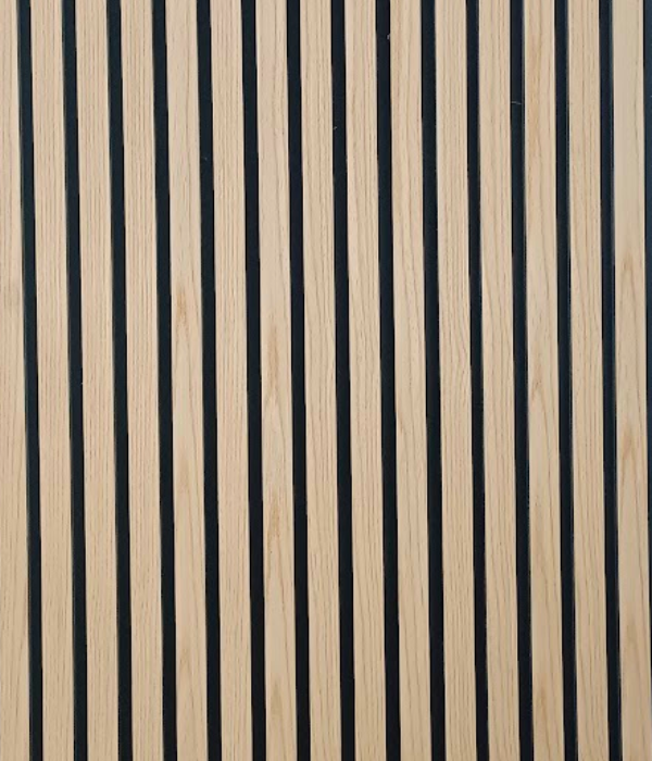 Wall Panel WPC - Acoustic Collection – Haven Oak, 2700x600mm (Box of 4, 6.48m² per box)