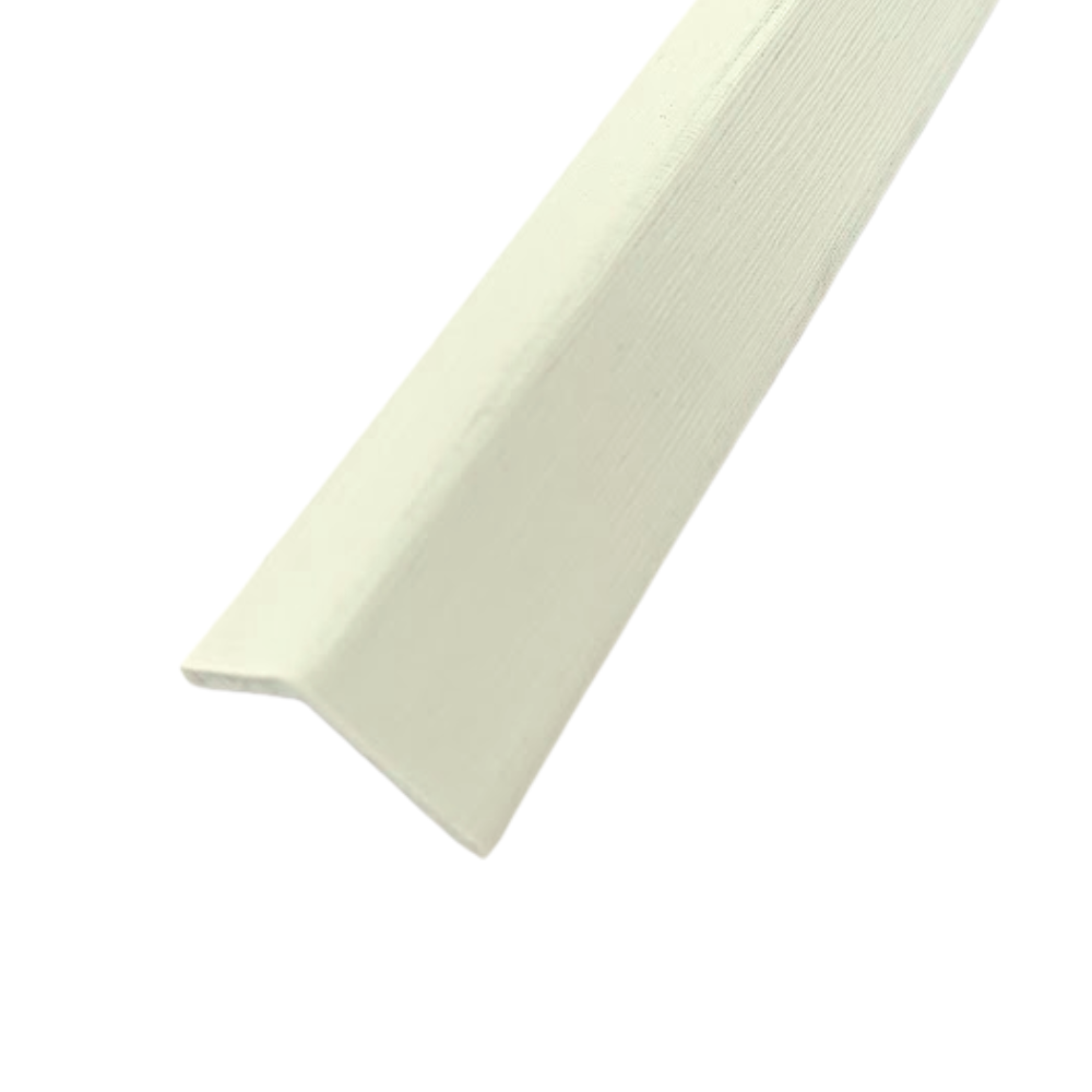Wood Polymer Composite (WPC) Edging – White Linen, 2700x25mm (Box of 20)