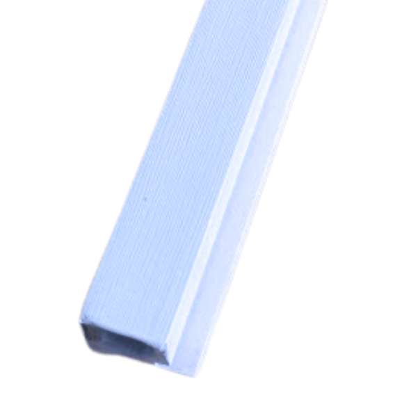 Wood Polymer Composite (WPC) Starter Strips - White Linen, 2700x25mm (Box of 6)