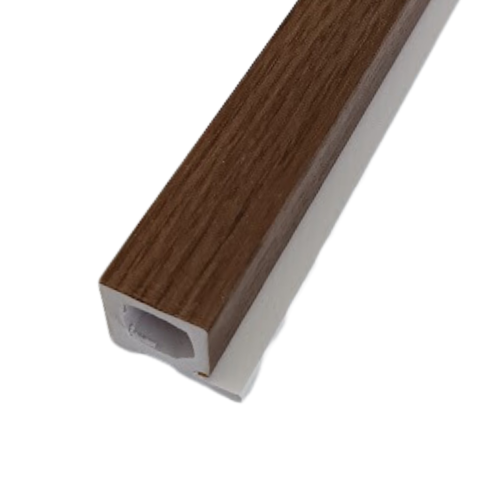 Wood Polymer Composite (WPC) Starter Strips - Walnut, 2700x25mm (Box of 6)
