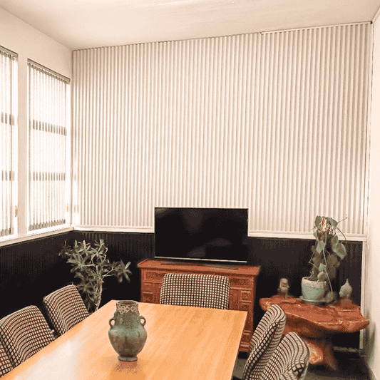 Wood Polymer Composite (WPC) Panels – White Linen, 2700x165mm (Box of 14, 6.24m² per box)