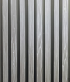 Wood Polymer Composite (WPC) Panels – Striped Grey Anthracite, 2700x200mm (Box of 14, 7.56m² per box)