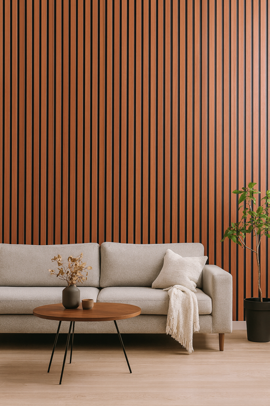 Wood Polymer Composite (WPC) Panels – Golden Oak, 2700x200mm (Box of 14, 7.56m² per box)